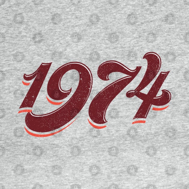 The Seventies - 1974 by LeftCoast Graphics